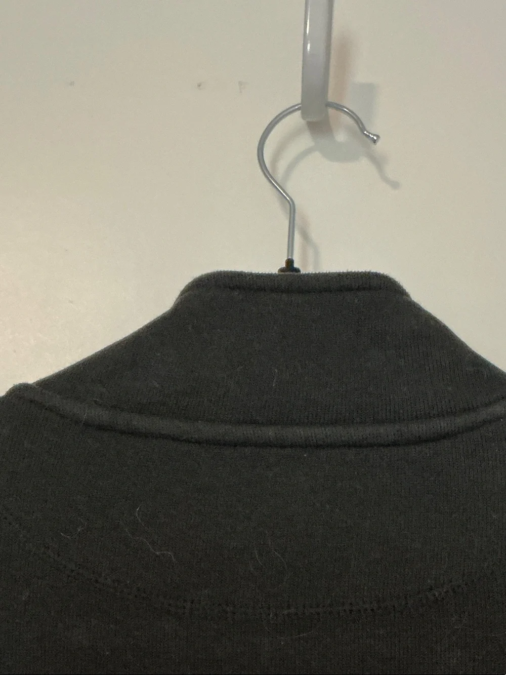 Banana Republic Black Zip-Neck Sweater